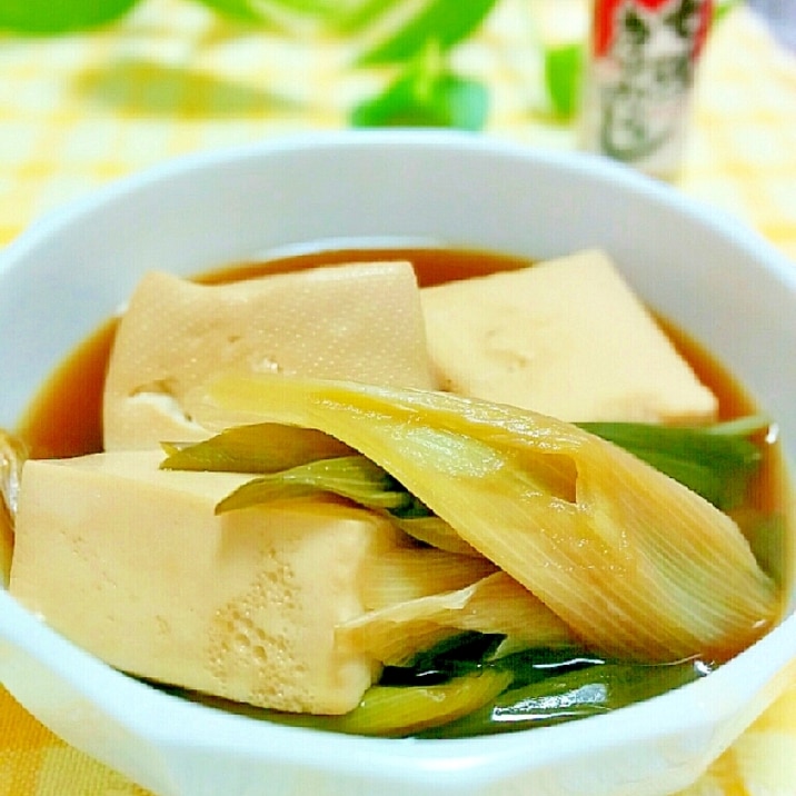 ご飯のおかず♪簡単＆節約★ネギ豆腐